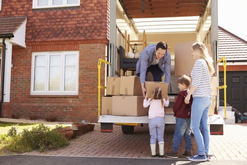 Muswellhill Removals team supporting a local house move in Muswell Hill