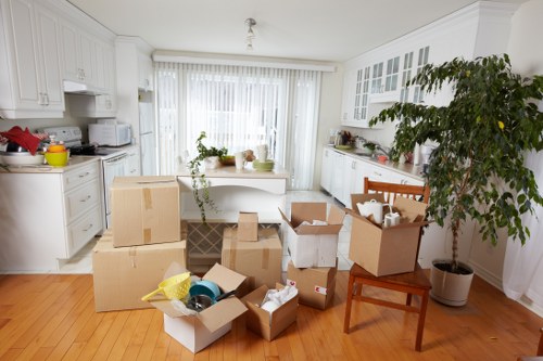 Man with a van service helping with a local move in Muswellhill