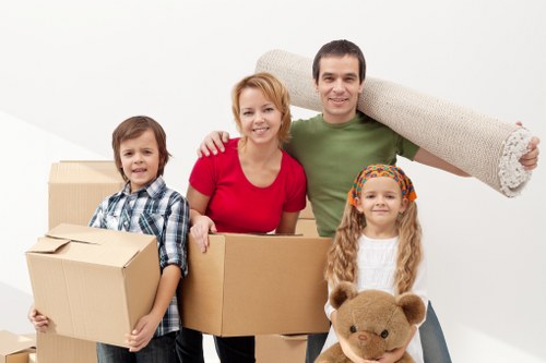 Furniture loading and delivery with a Muswellhill man and van