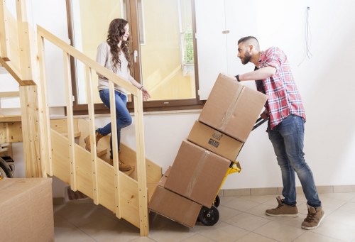 Careful packing and handling during a Muswellhill Removals move