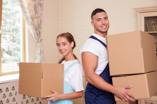 Risk assessment and safe loading procedures during a removals job